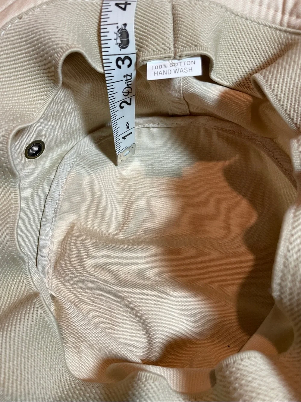 Sloggers Beige Sun Hat with Brim - Picture 5 of 5